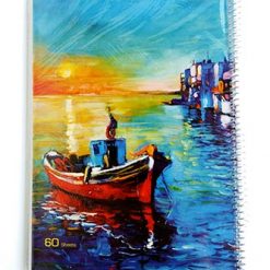 دفتر 60 برگ سیمی