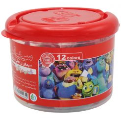 خمیر بازی سطلی 12 رنگ