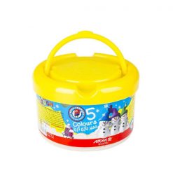 خمیر بازی سطلی آریا 5 رنگ